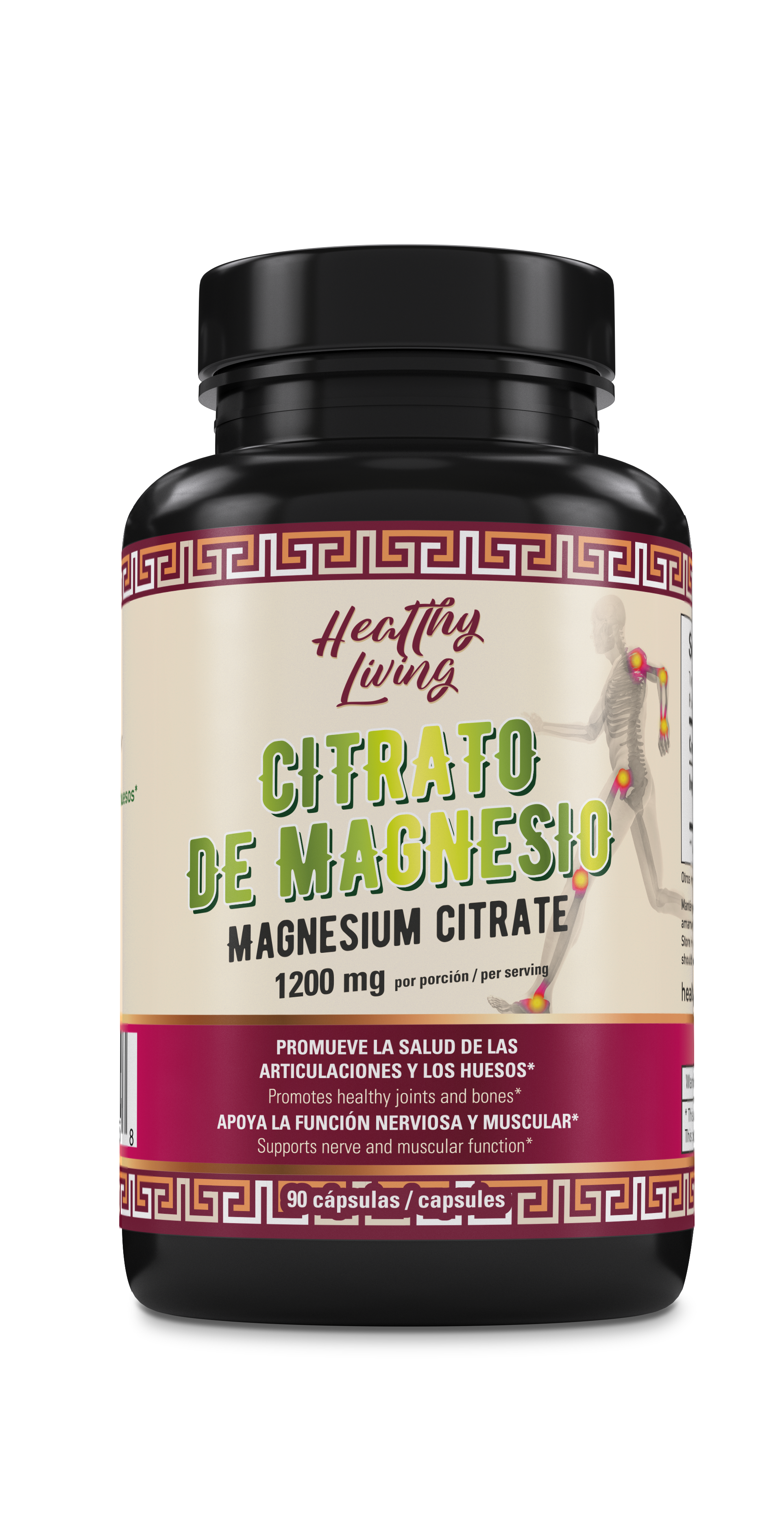Magnesium citrate / Citrato de Magnesio x90 Caps