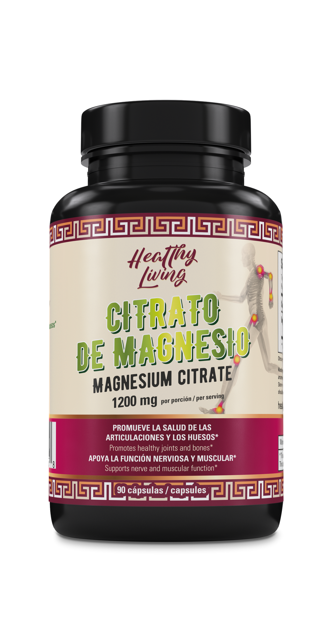 Magnesium citrate / Citrato de Magnesio x90 Caps
