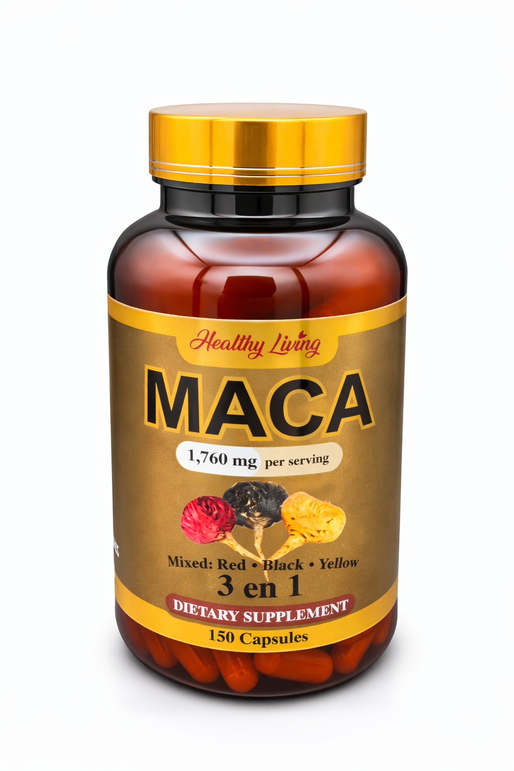 Maca Capsules 3 in 1