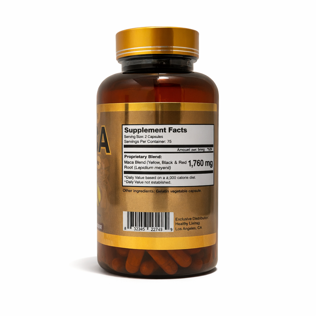 Maca Capsules 3 in 1